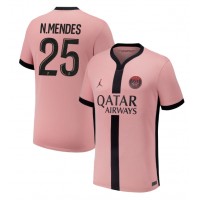 Maglie da calcio Paris Saint-Germain Nuno Mendes #25 Terza Maglia 2024-25 Manica Corta